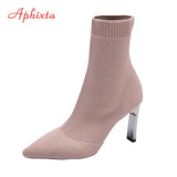 TheWetherly Women’s Weave Knit Heels